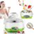 Fidrox Yogurt Maker Machine, Stainless Steel Inner Container Electric Yogurt Maker, Yogurt Maker for Home Kitchen Plastic and Stainless Steel 1 Liter Atomatic Yogurt Maker Lid Kitchen Appliance – Offer World