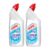 Harpic 1L (Pack of 2) – Bleach, White and Shine Disinfectant Toilet Cleaner Liquid – Offer World