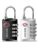 DOCOSS-Set of 2-309-Metal TSA Lock 4 Digit for Luggage Bag Number Password Travel Locks(Black) – Offer World