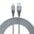 AmazonBasics USB A to Lightning Aluminum with Nylon Braided MFi Certified Charging Cable (Grey, 1.8 meter) – Offer World