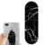 Regor Tabletop Finger Grip & Mobile Holder Mobile Stand Phone Holder for Hand & Mobile Back Holder Grip Great for Selfie & Works as iPhone Stand & Android Phone Stand -Marble (Black) – Offer World