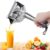 COALITION Aluminum Steel Manual Fruit Juicer Hand juicer, Instant Vegetables & Fruit Mixer Orange, Watermelon, Lemon Squeezer, Hand Press Juice Machine For Home (Silver) (Alloy Steel) – Offer World