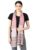 Flyer Women’s stole/scarf Colour- Pink & Grey stylish 100% soft viscose cotton blend ethnic stripes pattern scarves pack of 1 ST-13 – Offer World