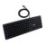 Zebion K500 USB Keyboard, Rugged Heavy-Duty Body, Tested with Over 5 Million Keystrokes,Clicky-Touch Feel, Ergonomic Design Comes with 102 Keys Including Rupee Key (Black) – Offer World