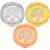 CHOTTEY LAL AND SONS Banyan Tree 999 Purity Round Banyan Tree Silver Coin with Unique Box Packaging for Coporate Gifting, Wedding and Festivals- Pack of 3 (Yellow, Rose, Silver) (3gm Each) – Offer World