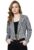 Women’s Casual Cotton Blend Solid Regular Shrug – Offer World