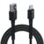 Portronics Konnect X 3A Unbreakable Nylon Braided USB to Type C Fast Charging Cable 2M Long, Supports All Type C Smartphones and Devices(Black) – Offer World