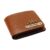 The Unique Gift Studio Men’s Leather Wallet with Personalised Name with Logo, Tan Color – Offer World