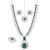 Shining Diva Fashion Nita Ambani Traditional Latest Stylish Design Jewelry Maang Tikka Ring Earrings Necklace Jewellery Set for Women (16072s) (Green) – Offer World