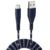 URBN USB Type-C 25w Ultra Fast Charging Cable – 5ft | Unbreakable Nylon Braided, Quick Charge (QC) Compatible | Charge & Data Transfer | Rugged C-Type Cable for All Devices – Designer Blue – Offer World