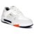 Eve American Black, White and Grey Sneakers Enhanced with Vibrant Orange Features – Offer World