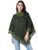 Pivl Wool Blend Striped Poncho for women for winter – Offer World