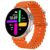 Fire-Boltt Asteroid 1.43” Super AMOLED Display Smart Watch, One Tap Bluetooth Calling, 466 * 466 px Resolution, 123 Sports Modes, in-Built Voice Assistance, 350mAh Large Battery (Orange) – Offer World