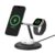 Belkin MagSafe 3-in-1 Qi2 Wireless Charger Stand 15W | Fast Charging iPhone Charger for iPhone 16, 15, 14 & 13 Series, AirPods, & Apple Watch | 36W Charger Included | Black – Offer World