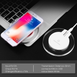 Qi Wireless Charger for Samsung Galaxy S9 S8 Plus Suntaiho Fashion Charging Dock Cradle Charger for iphone XS MAX XR 8Plus phone