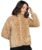 Alan Jones Clothing Women Polyester Fluffy Yarn Fleece Full-Zip Standard Length Jacket – Offer World