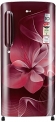 LG Direct Cool 190 L Single Door Refrigerator ( Gl-b201asdx , Scarlet Dazzle )