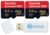 SanDisk 64GB Extreme Pro Micro SD Memory Card (2) Works with GoPro Action Camera Hero 12 Black (SDSQXCU-064G-GN6MA) U3 V30 Bundle with (1) Everything But Stromboli MicroSDXC & SD Card Reader – Offer World