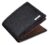 URBAN FOREST Men’s Kyle Black/Redwood Leather Wallet – Packed in Premium Wooden Box – Offer World