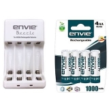 Envie 4 x AA Rechargeable Batteries and Charger Combo