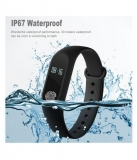 Battlestar M-2 Waterproof Heart Monitoring Fitness Smart Band