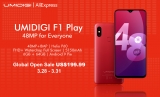 BOOM! UMIDIGI F1 Play Global Open Sale Price Unveiled, $199.99!