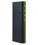 HI-TEL 15000 -mAh Li-Ion Power Bank Black-Green