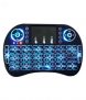 LipiWorld Mini Wireless Keyboard with Touchpad/Backlit Light Black Wireless Keyboard Mouse Combo