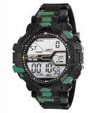 Military Green Digital Watch for Boys