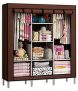 Multipurpose Collapsible and portable triple door Foldable Wardrobe/Cloth Stand/ Cloth Rack / Foldable Almirah