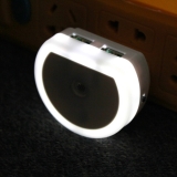 Smart Lamp with Charger AC220V Night Light Dual USB Phone Charger