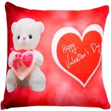 Heart Print Adorable Valentine Special Cushion Cover