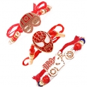 rakhi for kids Vrinde Kids Rakhi Set(Two Led Light Cartoon Rakhi)