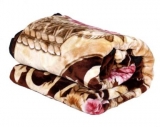 Self Design Double Mink Blanket  (Polyester, Multicolor)