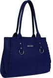 AISNA  Women Blue Shoulder Bag, Synthetic Leather