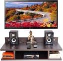 Only at Rs. 809 TV Setup Box & Remote Stand Wooden Wall Shelf