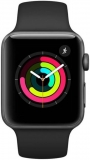 Apple Watch Series 3 GPS – 42 mm Space Grey Aluminium Case with Black Sport Band