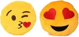 Avlon emoji, smiley Decorative Cushion Pack of 2