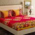 Metro Living 104 TC Cotton Double Animal Bedsheet