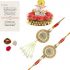 Designer Rakhi, Chawal Roli Pack, Greeting Card, Mug Set