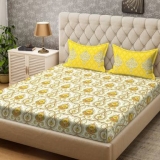 Bombay Dyeing 104 TC Cotton Double Motifs Bedsheet