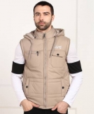 Sleeve less Solid Men’s Winter Jacket