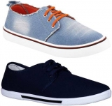Chevit  Combo Pack of 2 Casual Shoes Sneakers For Men