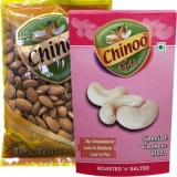 Chinoo California Almond 250gm & Roasted Cashew 100gm
