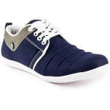 Cyro Men’s Blue Lace-up Smart Casual Shoes