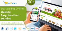 eCart Web – Ecommerce / Store Full Website