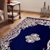 POOJA Maroon PP (Polypropylene) Area Rug