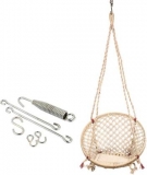 Faburaa Joy Hammcok Jute Swing  (Multicolor)