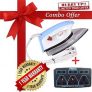 Freedom Stylo Combo Iron / Press with 3 pin Multiplug Socket C-2