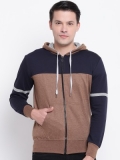 GHPC  Full Sleeve Color Block Men Sweatshirt